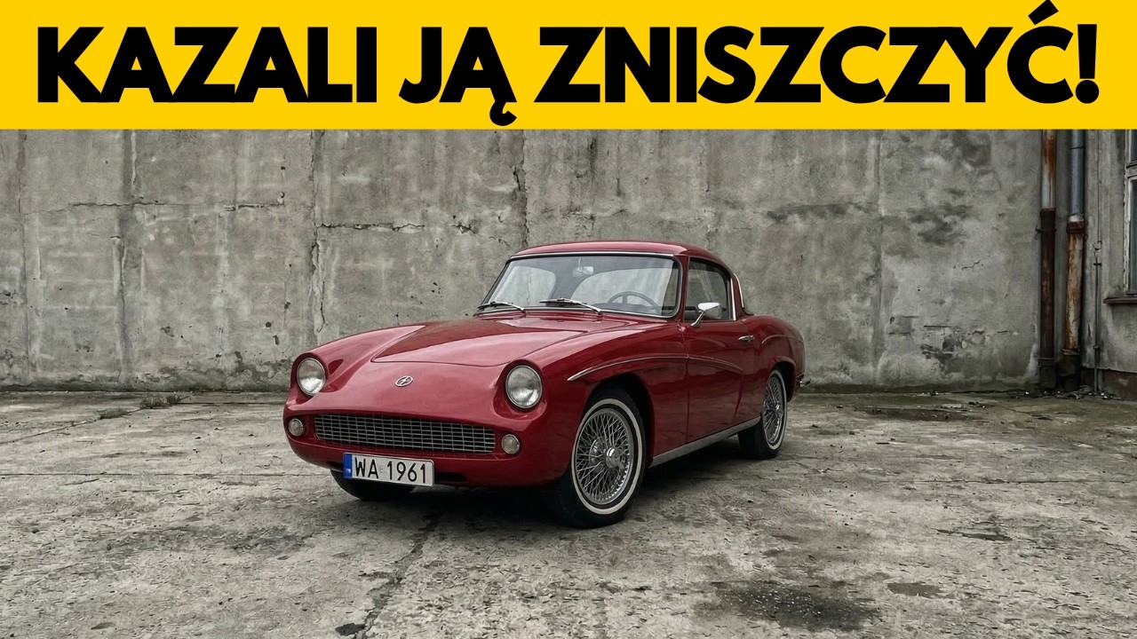 Najpiękniejsze Auto PRL-u, Kt&oacute;re Zniszczono: Historia Syreny Sport