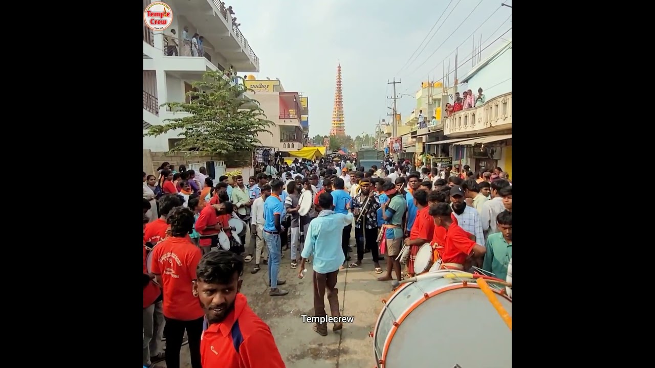 Huskur Jatra 2025 ❤️ Sri Madduramma Devi Temple | World's Tallest Chariot Festival | TempleCrew
