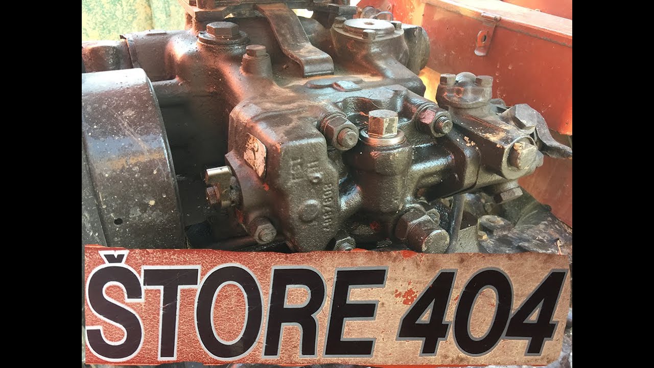 Store 404 skidanje razvodnika za hidrauliku i ciscenje ventila...