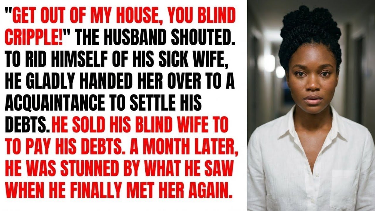 He sold his blind wife to pay his debts. A month later, he was stunned by what he saw.