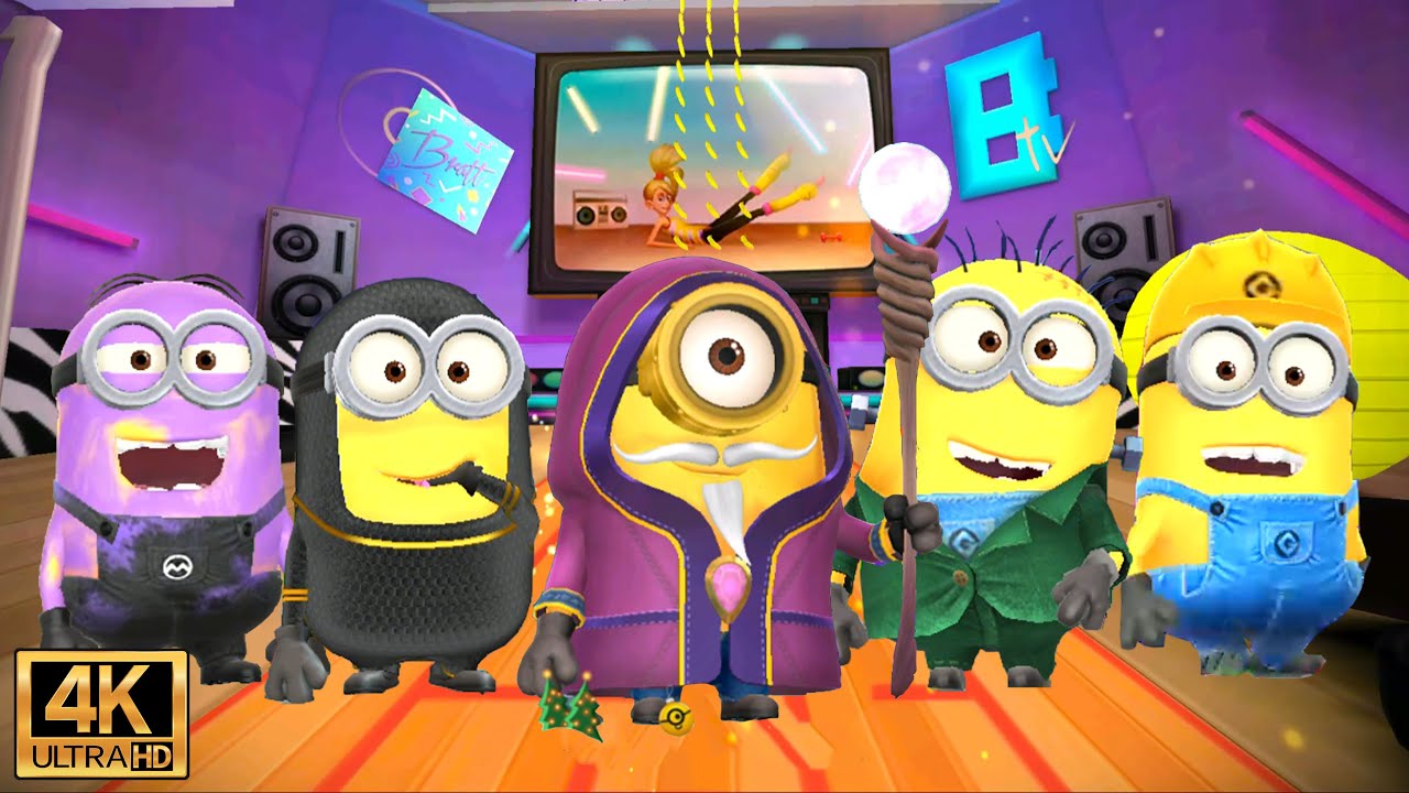 Minion Rush Running Game 2022 - Special Mission Stolen Presents at Bratt's Lair | Part 2 | 4K 60FPS