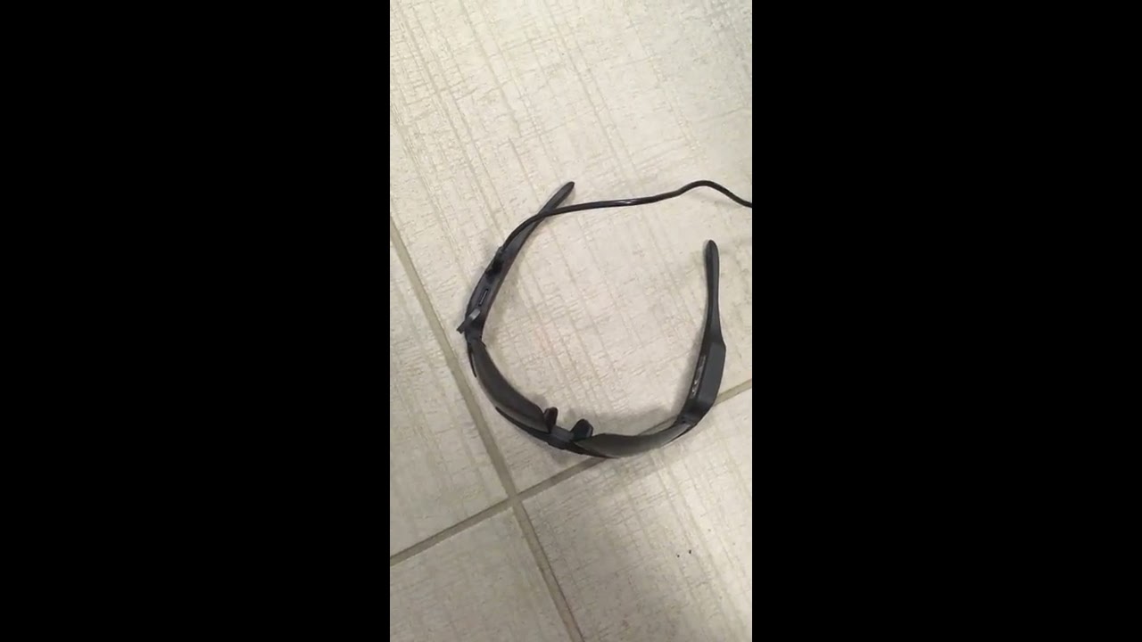 Lunettes cam&eacute;ra NUM'AXES r&eacute;glage de date et heure