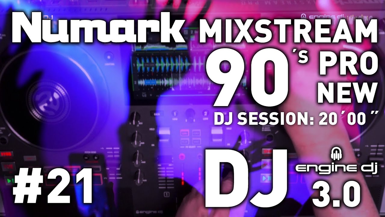 90's MIX - NUMARK MIXSTREAM PRO ARTAIR DJ 21