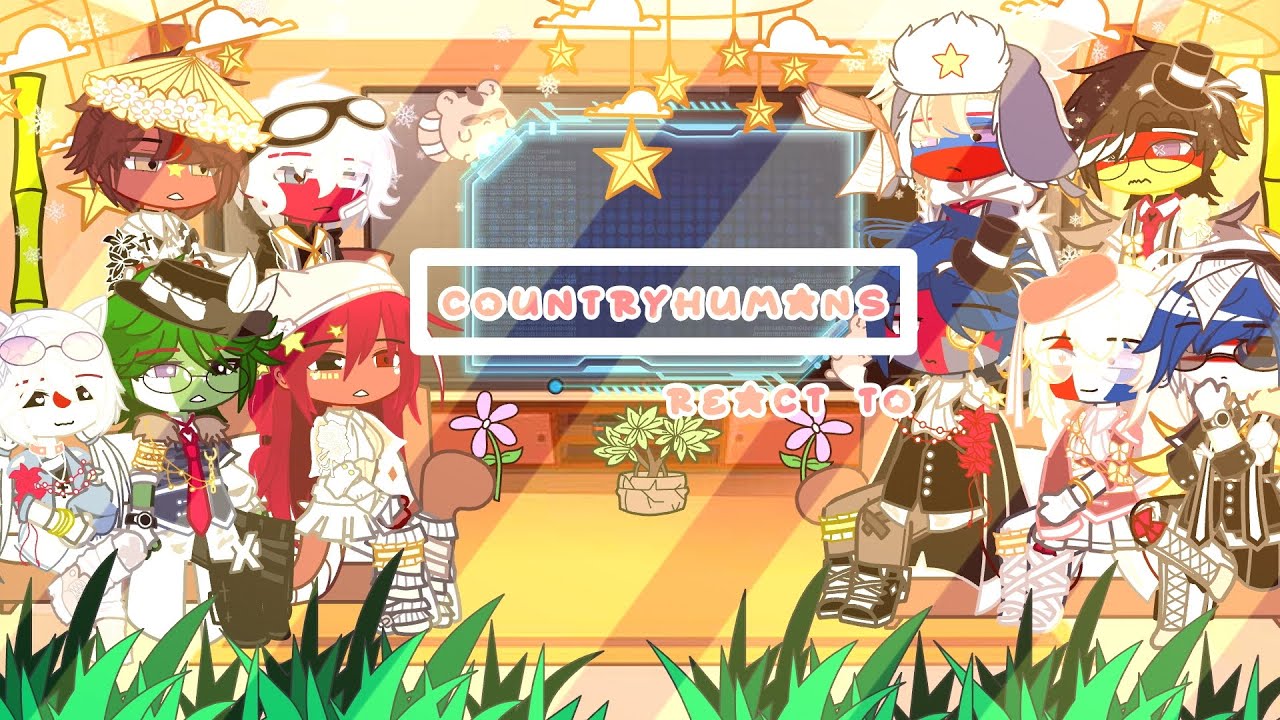 ``•_Countryhumans React to°~ //ANGST!! //ship?//no break 