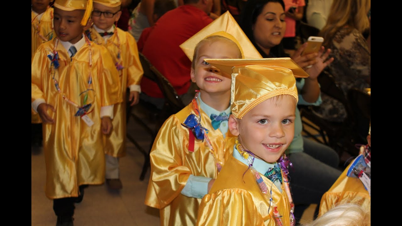 Twins Preschool Graduation