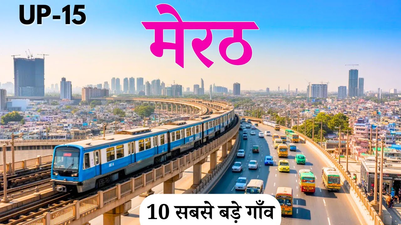 मेरठ के 10 सबसे बड़े गाँव | Top 10 villages of Meerut District, Uttar Pradesh