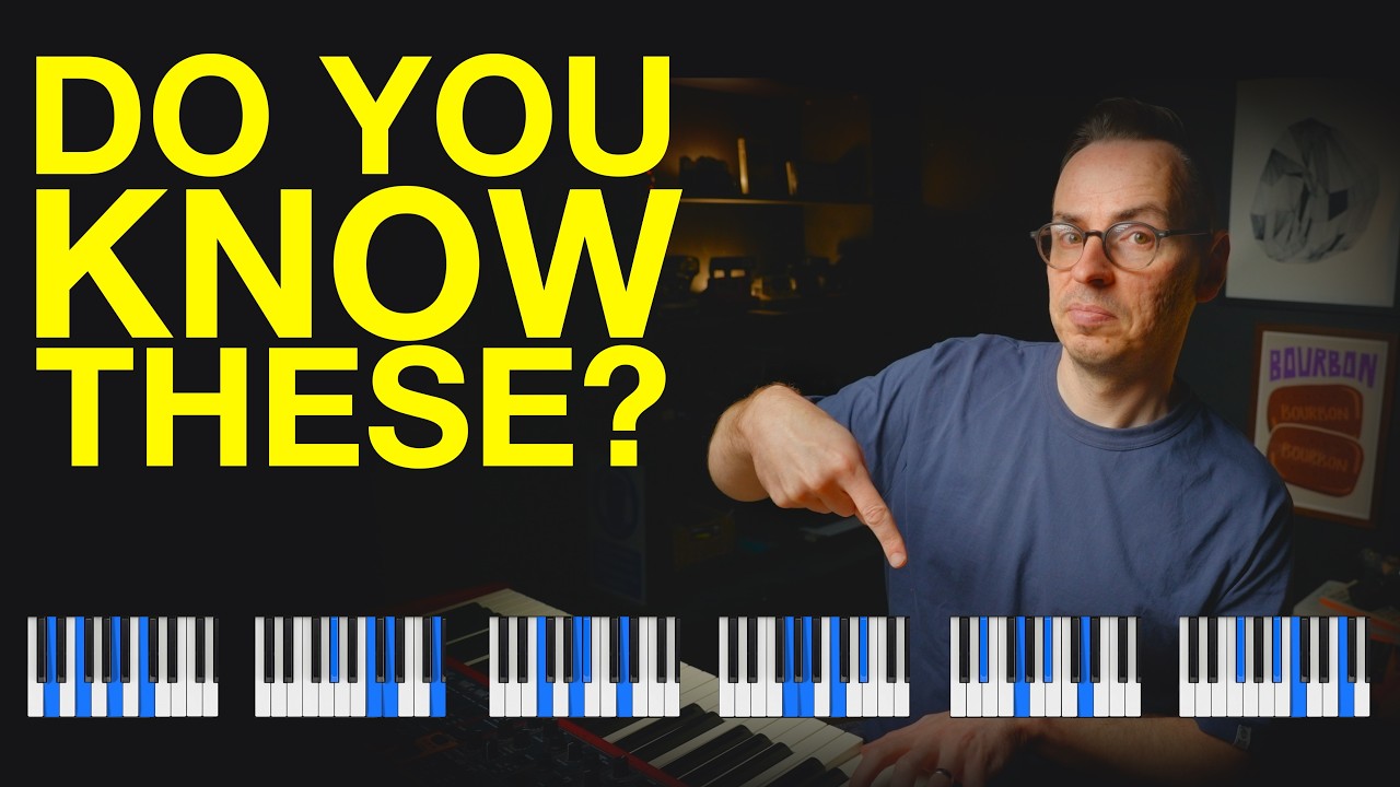 6 MUST KNOW jazz piano voicings