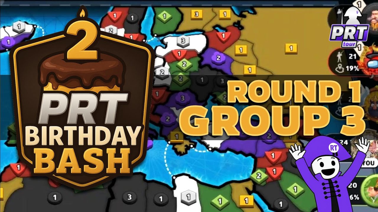 RISK Birthday Bash Open — Round 1 Group 3 | Chaos Begins 🎂🔥