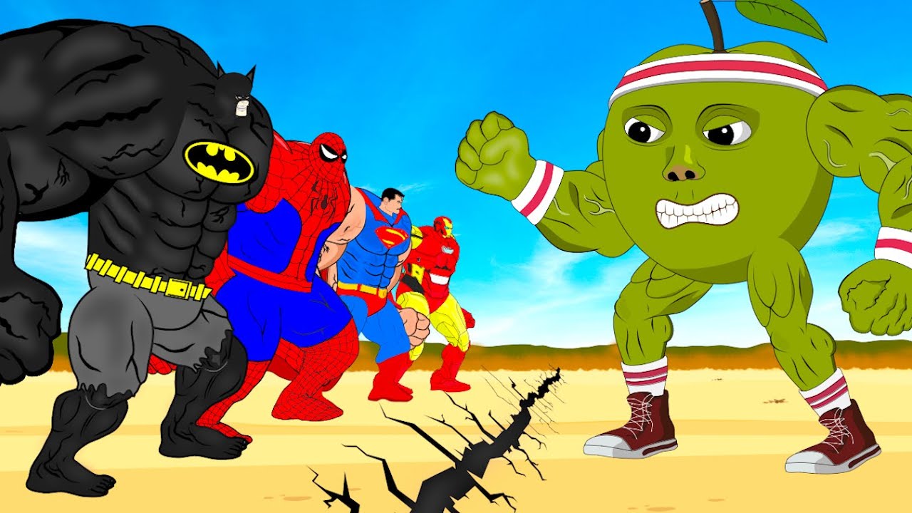 Rescue HULK & SPIDERMAN, BATMAN, SUPERMAN, IRONMAN Vs BUDI DI DUN - This is THE END BRAINROT