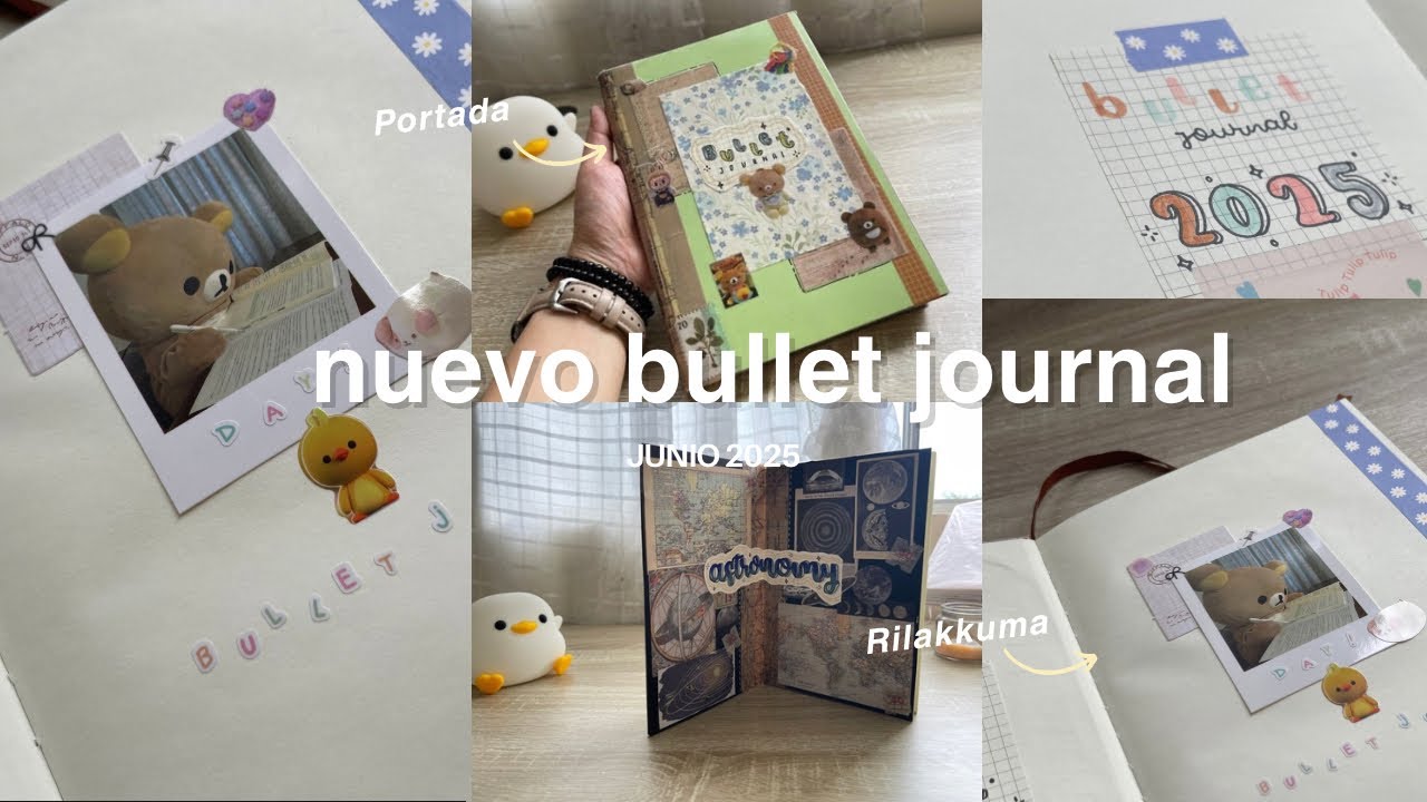 Empezando un Bullet journal en mitad del 2025 💕📓