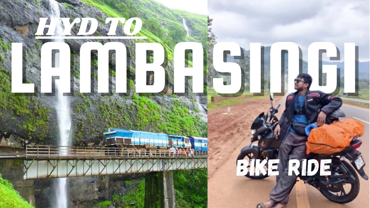 Hyderabad to lambasingi Bike Ride in Monsoon with fantastic landscapes and Ghat roads