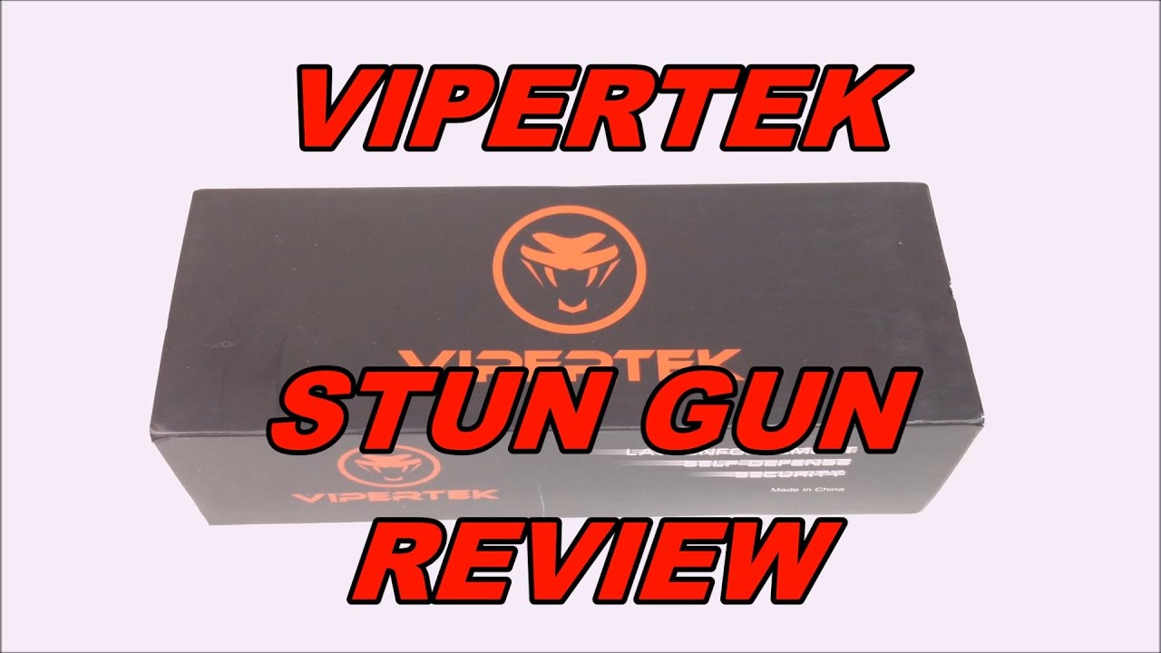 Vipertek VTS-195 Stun Gun Unboxing and Review
