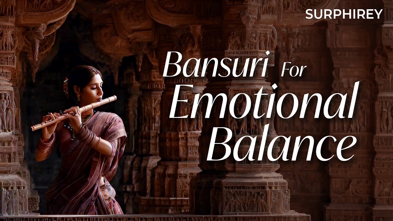 Healing Bansuri for Emotional Balance | Calming Indian Flute Music - Stress & Inner Peace #Surphirey