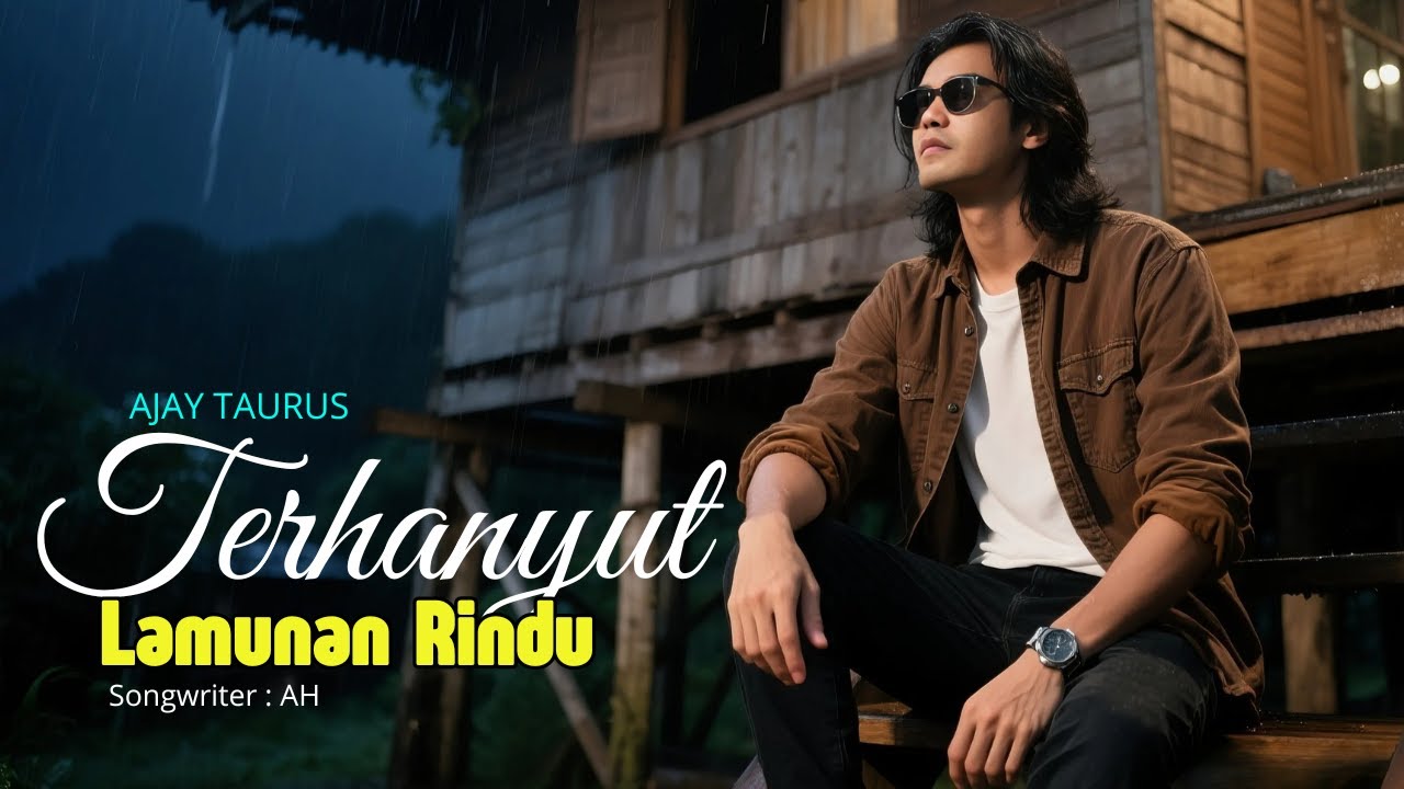 TERHANYUT LAMUNAN RINDU - Lagu Sedih Slow Rock Ballad Melayu Bikin Nangis II AJAY TAURUS
