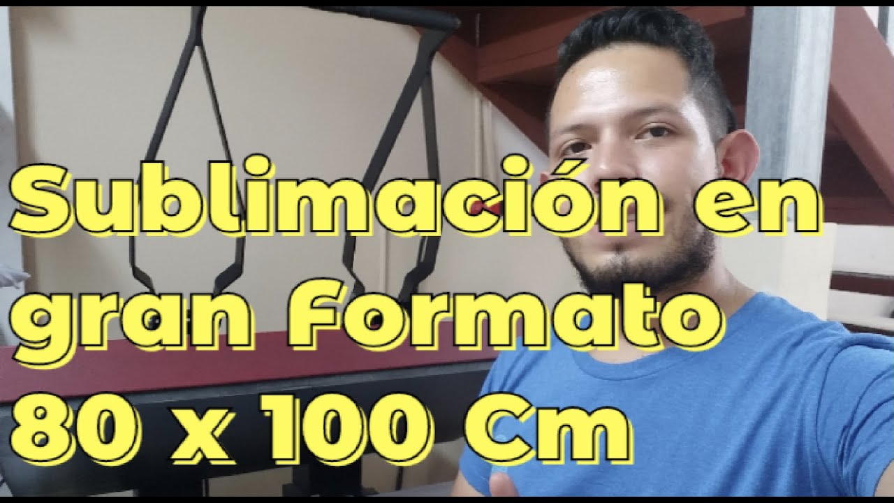 Trabaja con Sublimación en Gran Formato 80 x 100