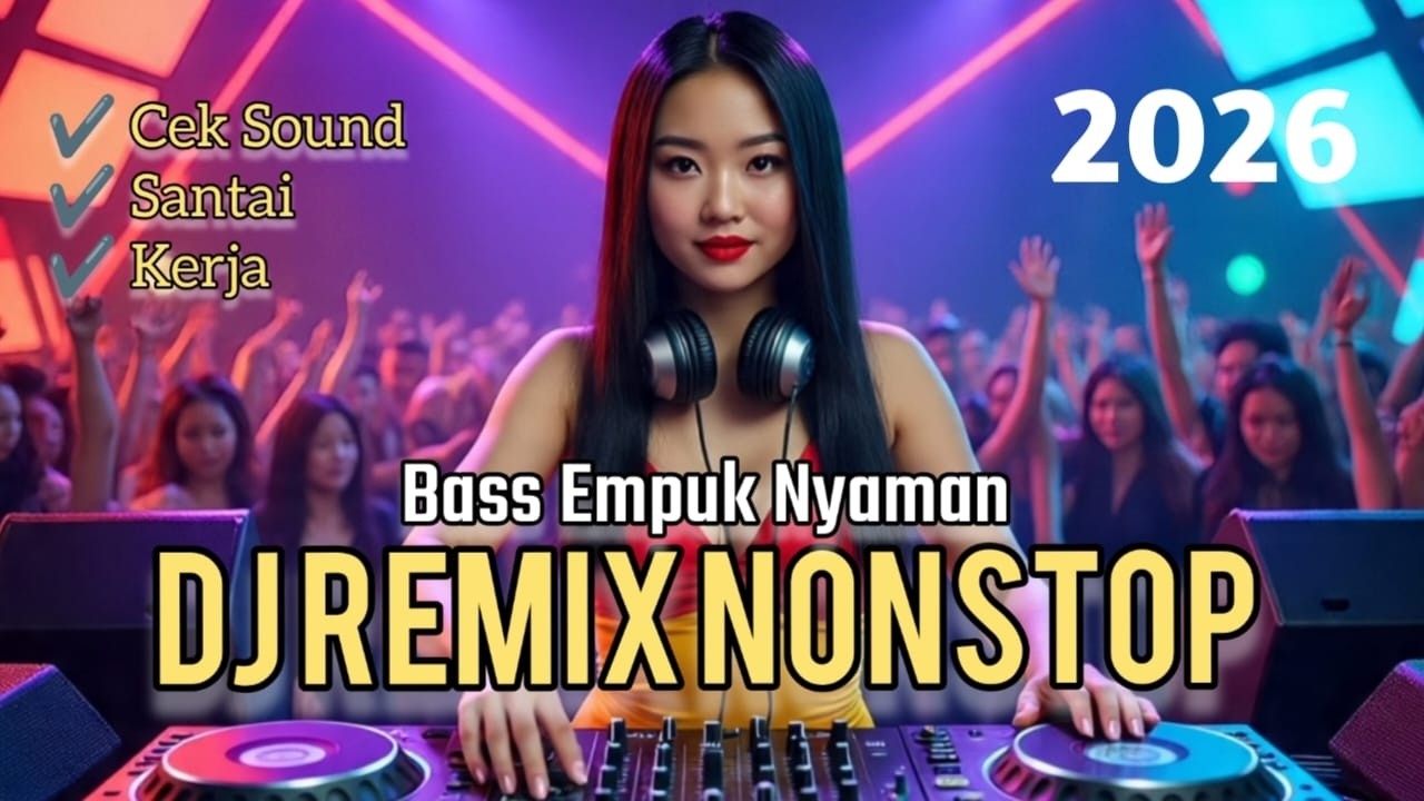 🔴 LIVE DJ REMIX NONSTOP BASS ENAK NYAMAN Teman Begadang Sampai Pagi