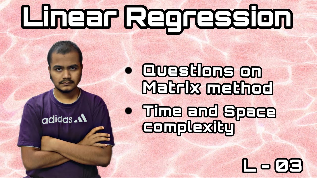Time and Space Complexity of Linear regression | Linear Regression #ai #machinelearning