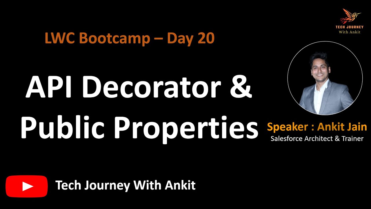 LWC Bootcamp Day 20 | API Decorators in LWC | Public Properties | Parent to Child Communication