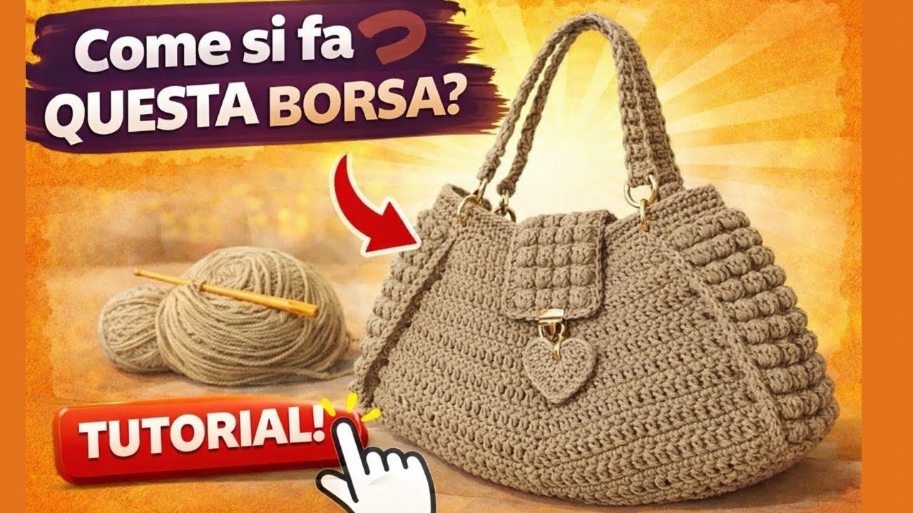 Tutorial borsa all’uncinetto 