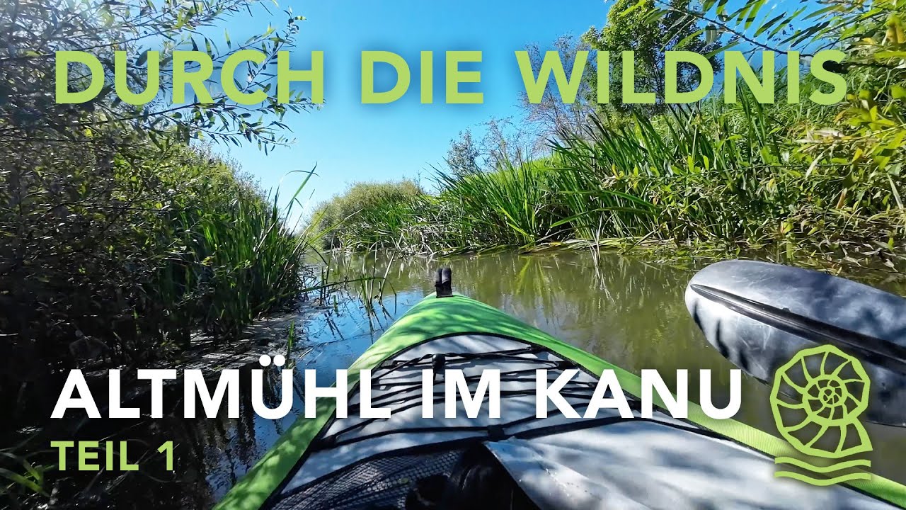 Mit dem Kanu durch die Wildnis der mittleren Altmühl
