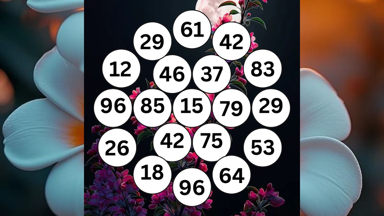 Поиск чисел: Минутная игра для развития мозга #головоломка #иградлямозгов #память #концентрация #...