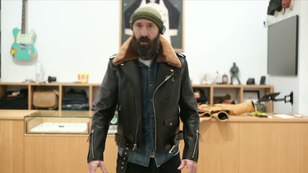 When You get your leather jacket from The Shop