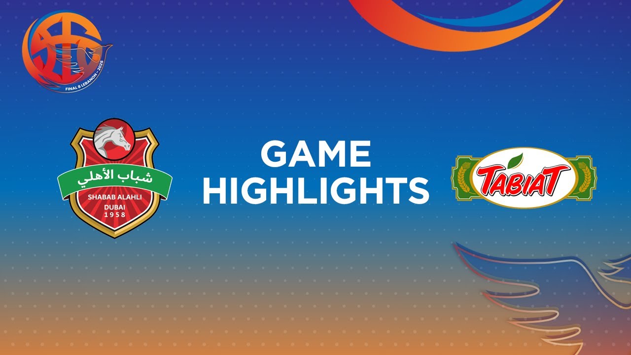 FIBA WASL 24/25 West Asia League Final 8 | SHABAB AL AHLI VS TABIAT BASKETBALL | GAME HIGHLIGHTS