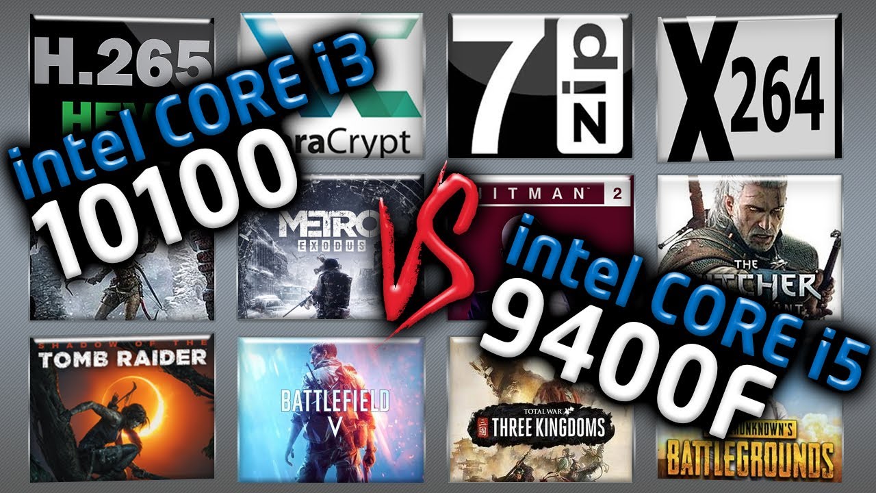 Intel i3 10100 vs i5 9400F Benchmarks &ndash; 15 Tests 🔥
