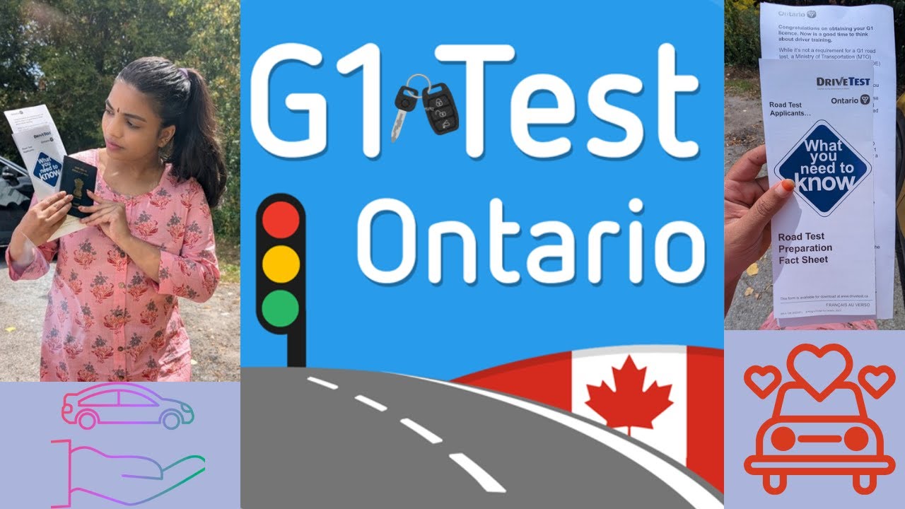 I Passed My G1 Test on the FIRST Try🤯😱|| Ontario Canada 🇨🇦🍁