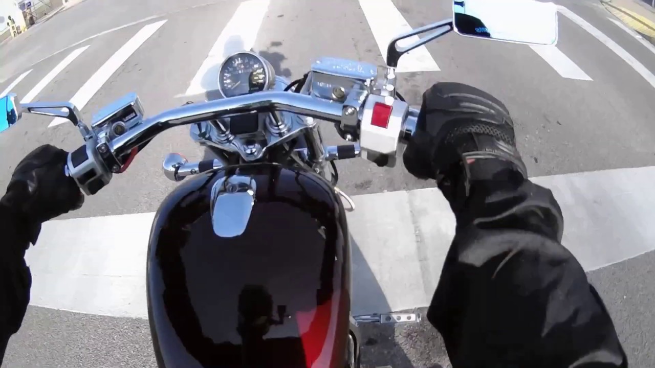 Suzuki Intruder Ride to Work