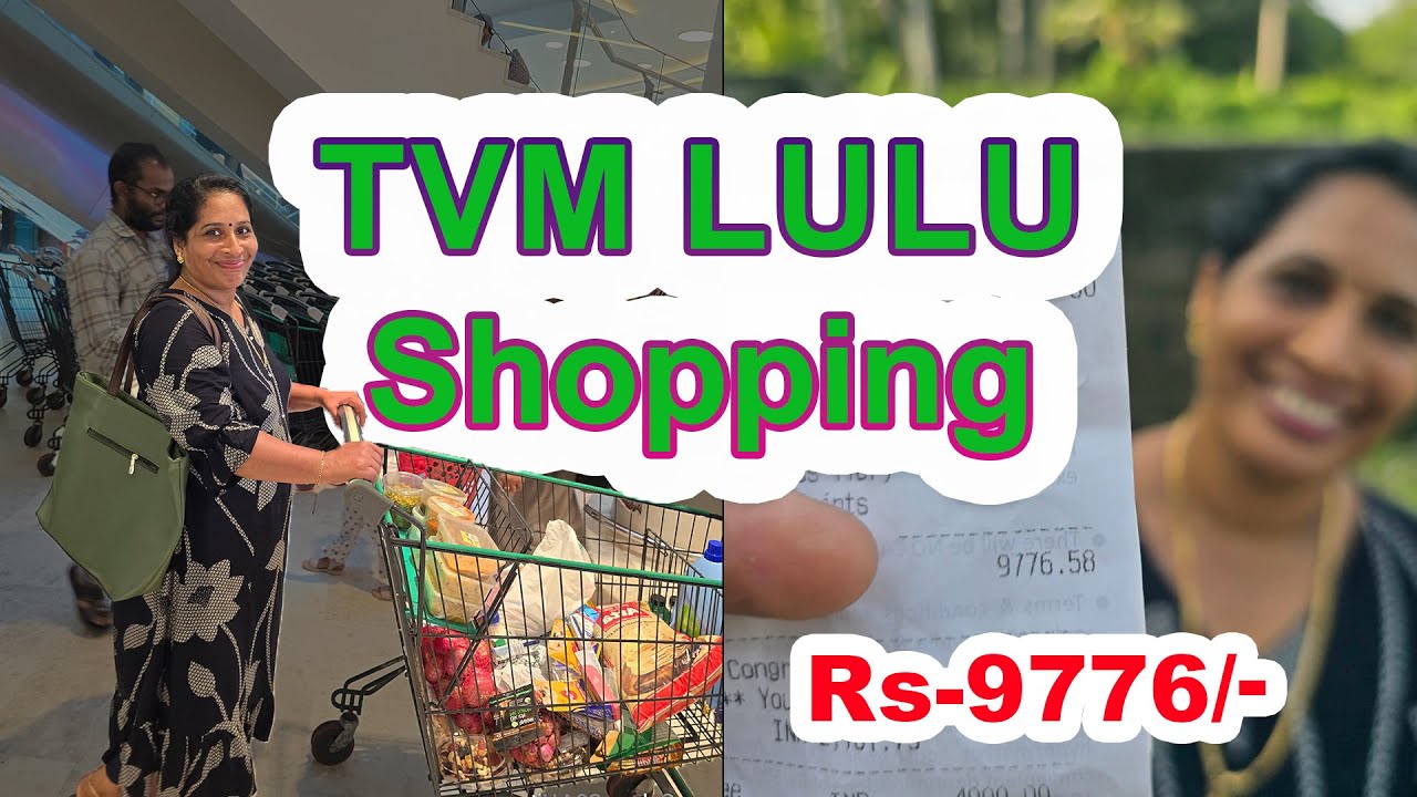 LULU Trivandrum Shopping Day #lulu #shopping