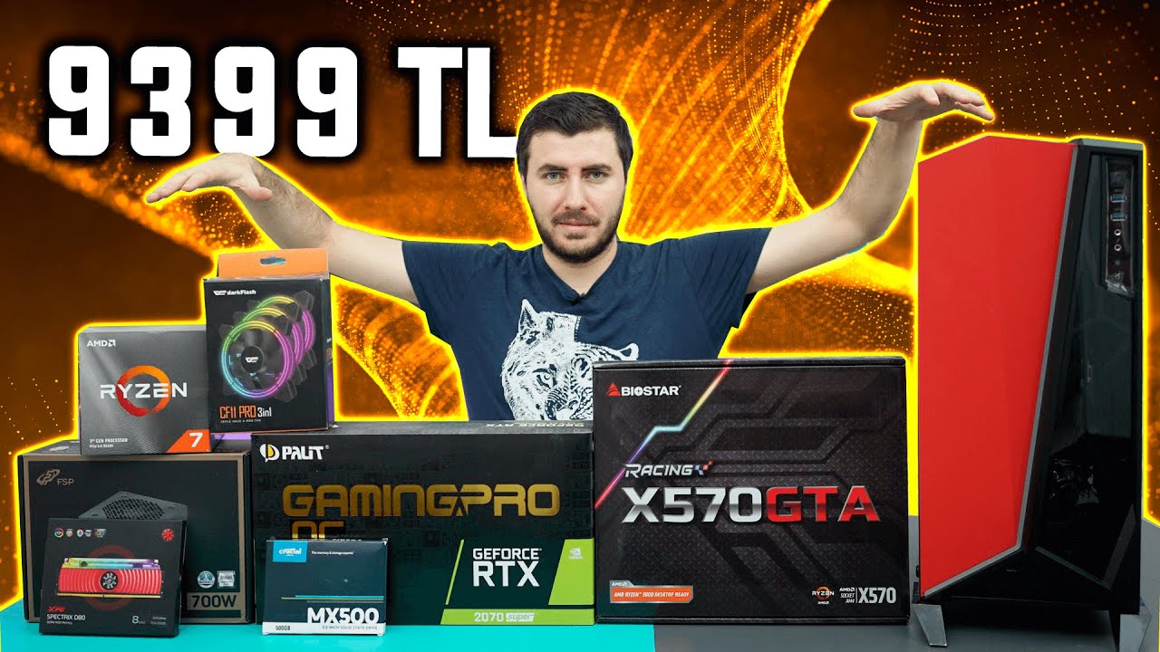9399 TL RENDER, 3D ÇİZİM ve OYUN Odaklı RTX 2070 SUPER SİSTEM TOPLAMA Rehberi - OMEGA 7AN