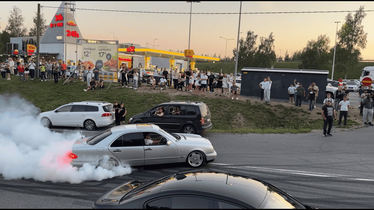 Epic Burnouts and Crazy Cars Take Over the Streets!