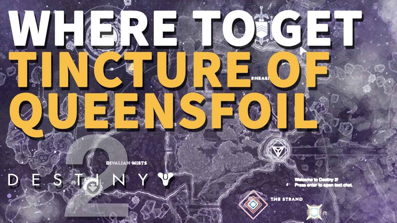 Where to buy Tincture of Queensfoil Destiny 2