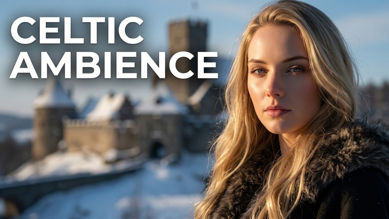 Забытая Средневековая Шотландия Зимой ❄️ Кельтская Атмосфера | 4K Без Рекламы