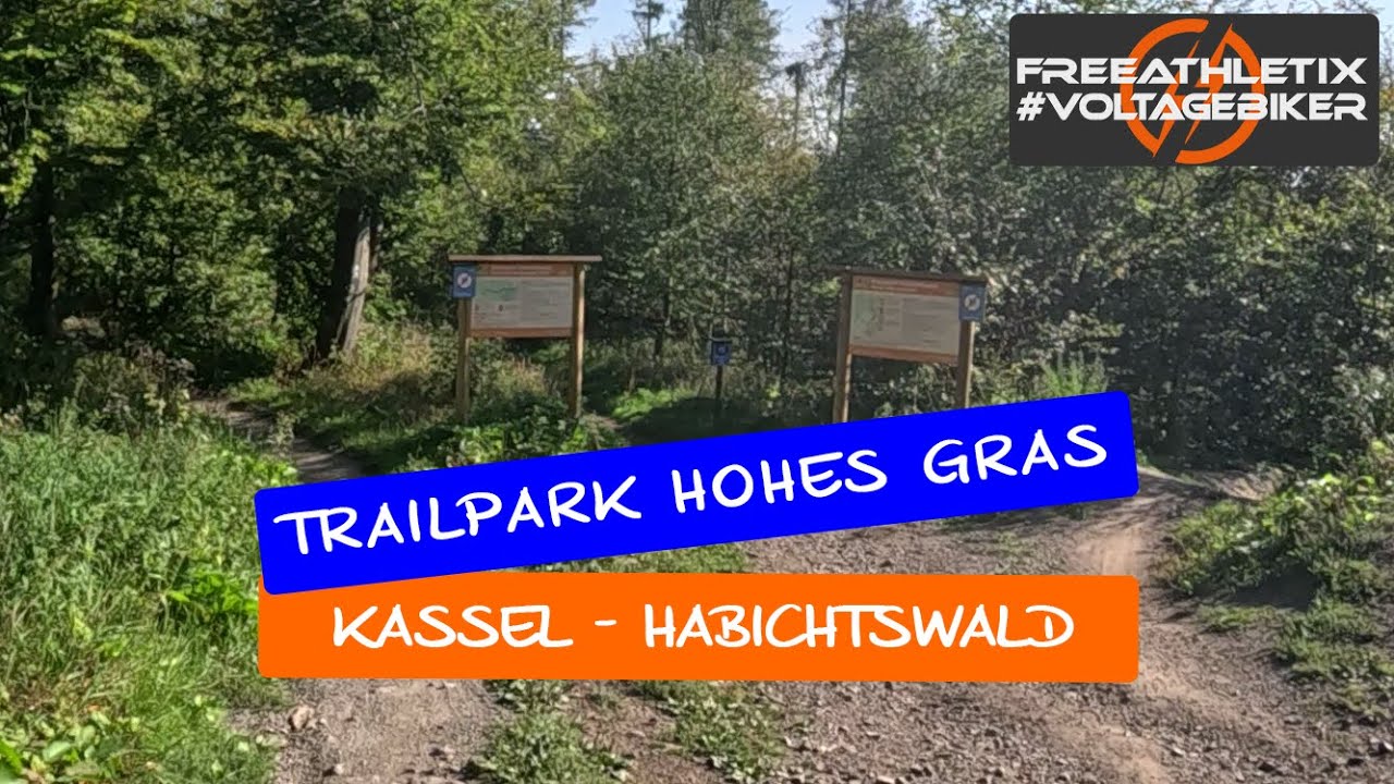 EMTB - Bikepark Habichtswald bei Kassel - Spaß auf ca. 60 Tiefenmeter - #sonsofbattery #freeathletix