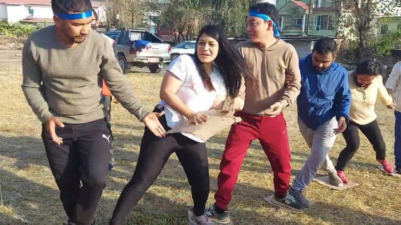 Lava walk Team Building Game #teambuildinggame