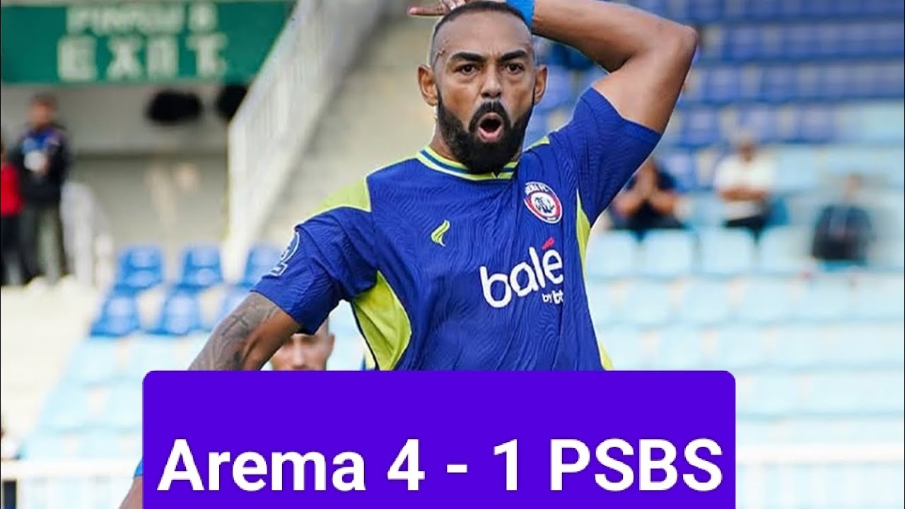 🔥 Singo Edan Mengamuk! Arema FC Libas PSBS Biak 4-1, Dalberto Hattrick! 🔥