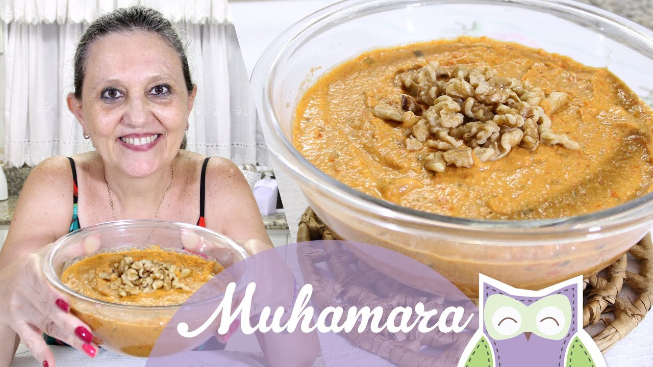 COMO FAZER MUHAMARA (Receita Árabe) - Receitas da Mãe Coruja #283