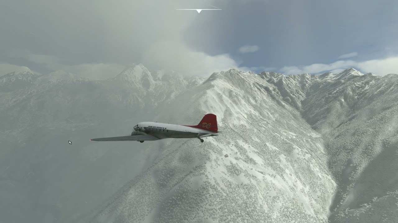 DC3 atterrissage extrême dans l’Himalaya a LUKLA (FR)