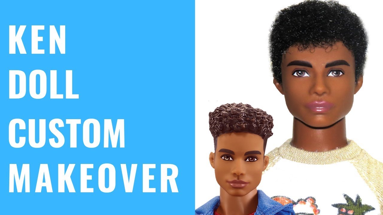Hip Hoddy Ken Rooted Hair Custom