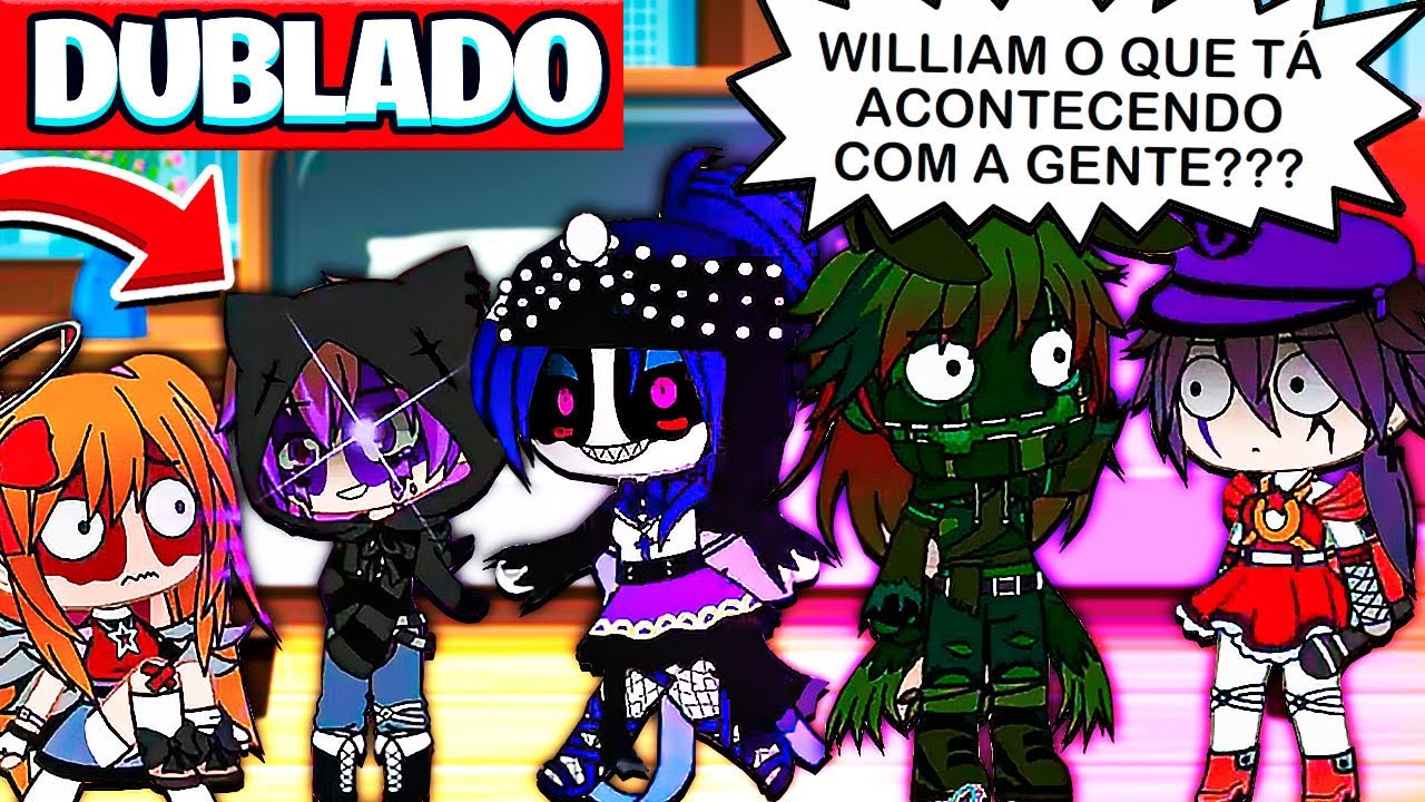 FAMÍLIA AFTON TROCA DE HABILIDADES ! MINI FILME GACHA CLUB