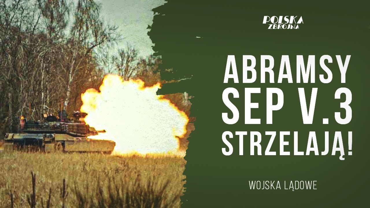 Polskie czołgi Abrams M1A2SEPv3 – pierwsze strzały