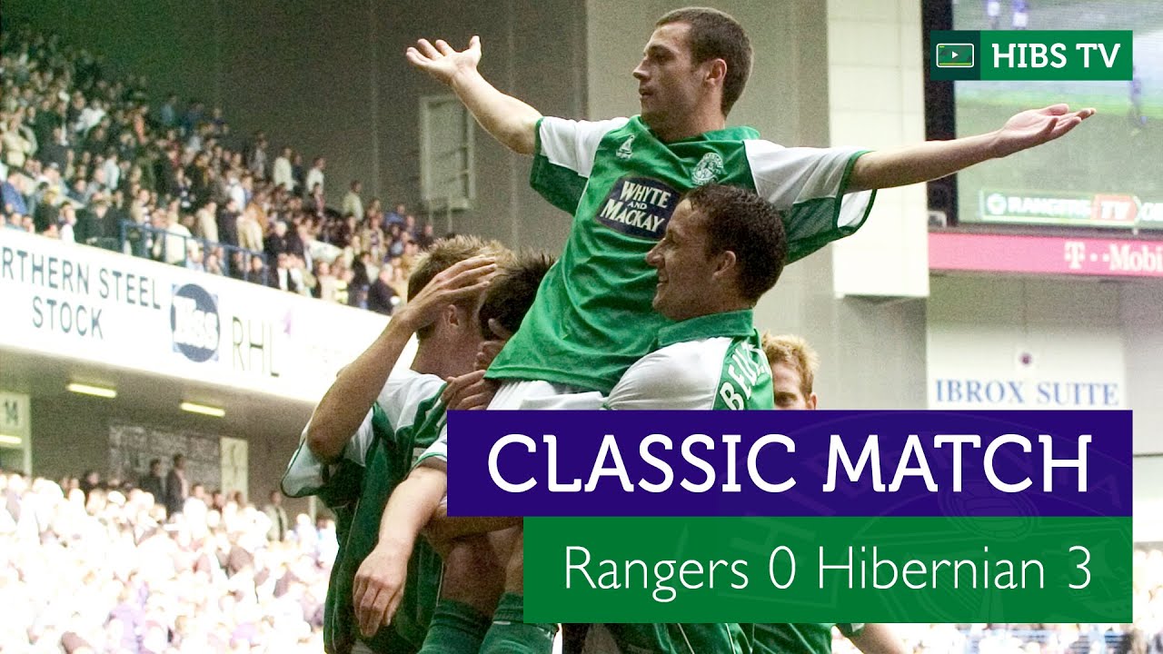Ivan Sproule's Ibrox Hat-Trick In 2005 | Hibernian FC