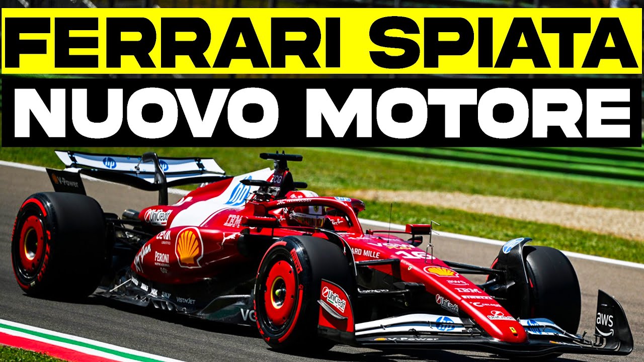 CLAMOROSO! NUOVO MOTORE Ferrari rivoluzionario! Ferrari POTREBBE aver SBAGLIATO il MOTORE del 2026!