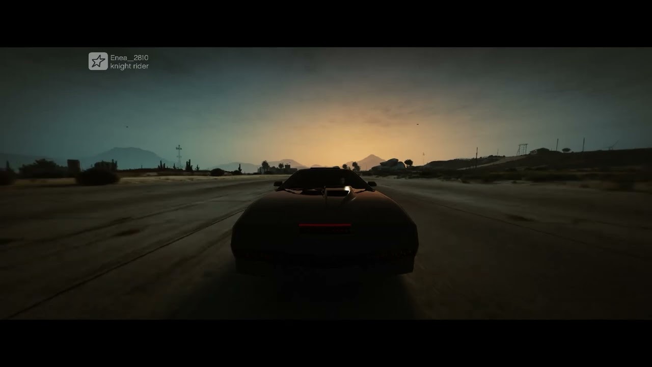 knight rider recreated in gta
