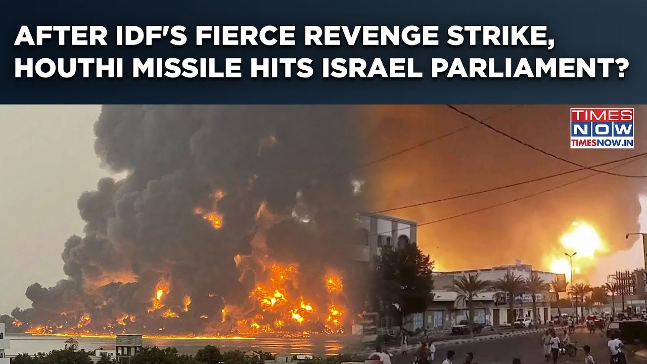 After IDF's Fierce Revenge Strike, Houthis Attack Israel Parliament? Mystery Missile Hits Jerusalem?