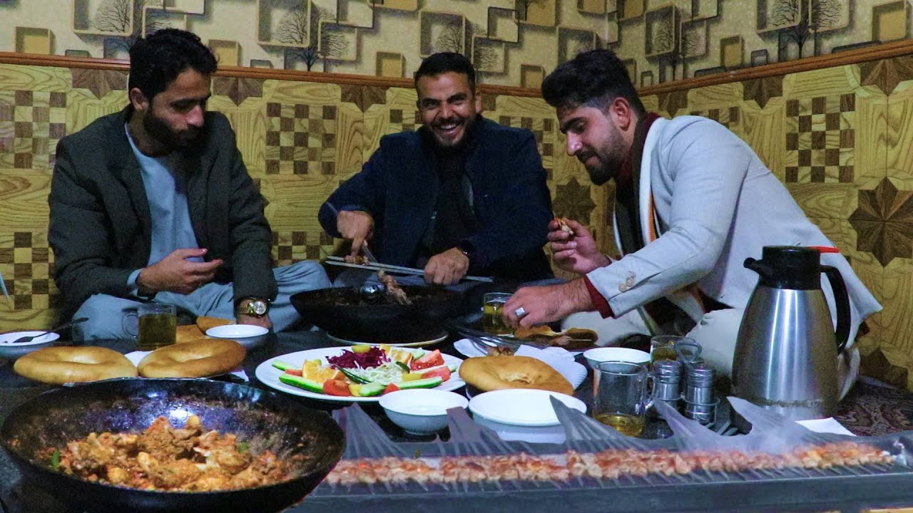 Afghani Kebab, Karaee, گزارش ضیا، کرایی، کباب، ایبک سمنگان