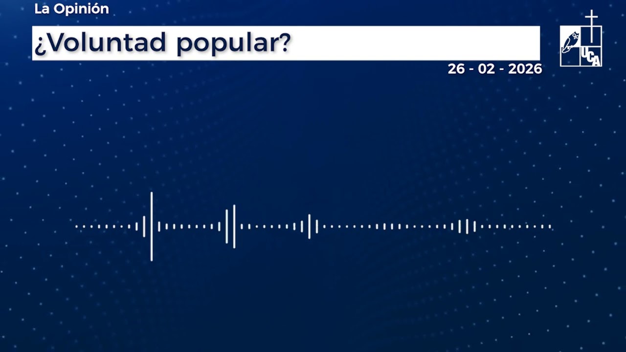 ¿Voluntad popular? - Por Rodolfo Cardenal, S.J.