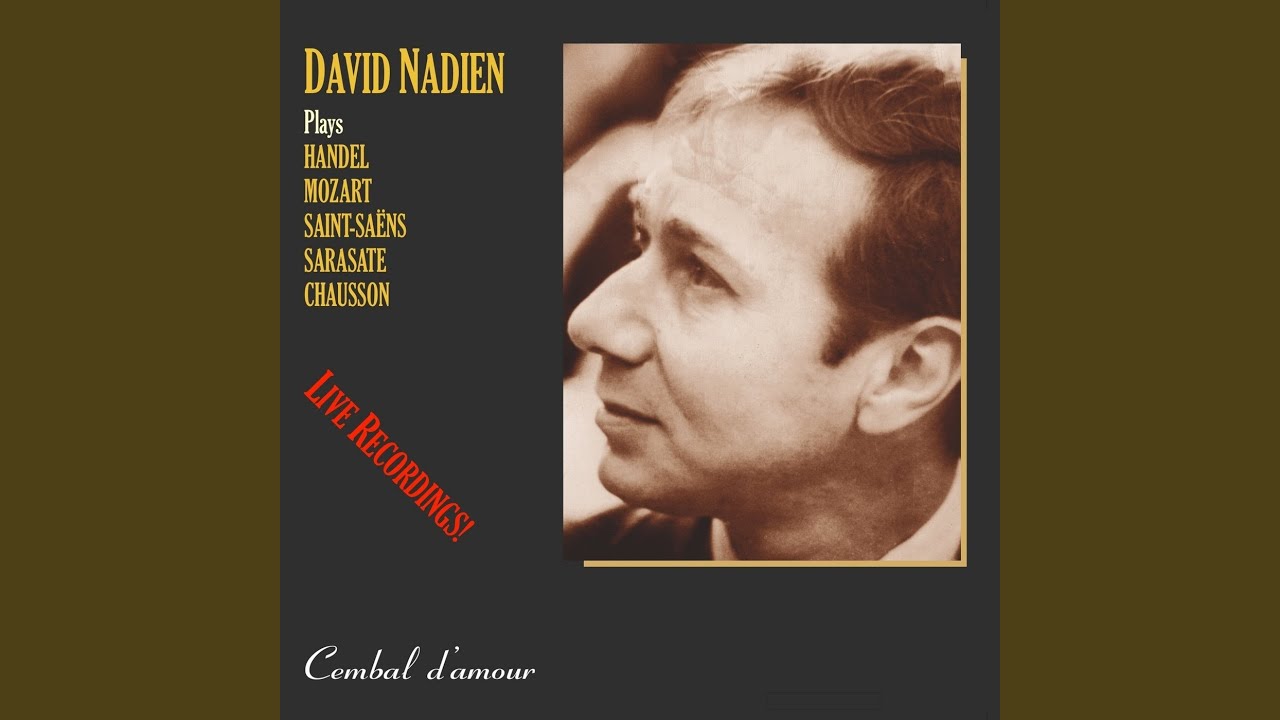 Passacaglia for Violin and Viola in G Minor (Recorded Live, April 17, 1977, L’Ensemble, New York)